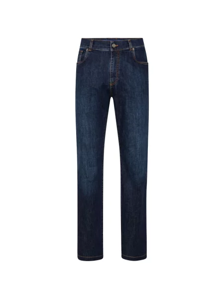 Дънки Billionaire с автограф синьо