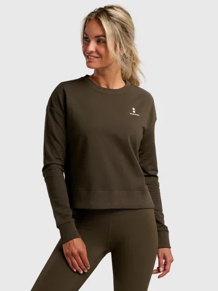 Bluza sportowa ekologiczna zielona