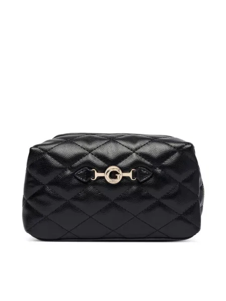 Козметична чанта Guess черно
