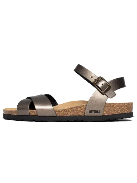 Bayton Sandale maro / bronz negru