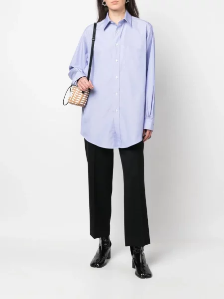 Cămașă Maison Margiela lungă albastru