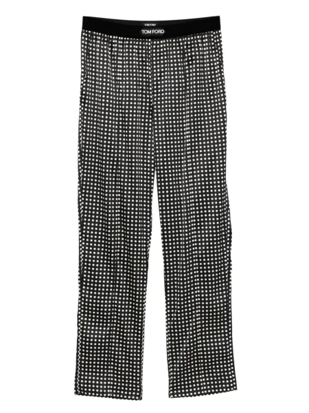 Pantaloni Tom Ford cu buline negru