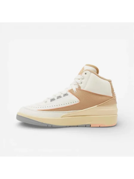 Sneakersy Jordan skórzane retro białe