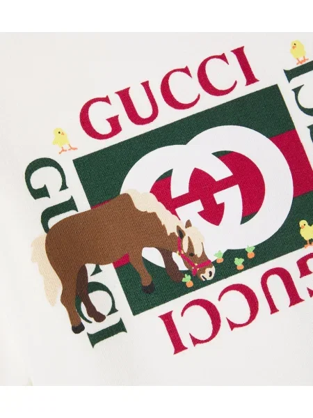 Gyerek melegítő felső Gucci fehér