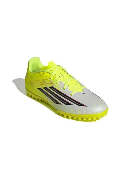 ADIDAS PERFORMANCE Ghete de fotbal CLUB gri / verde limetă negru
