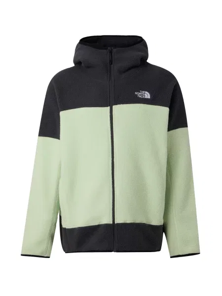 THE NORTH FACE Jachetă fleece NSE MASK verde deschis negru