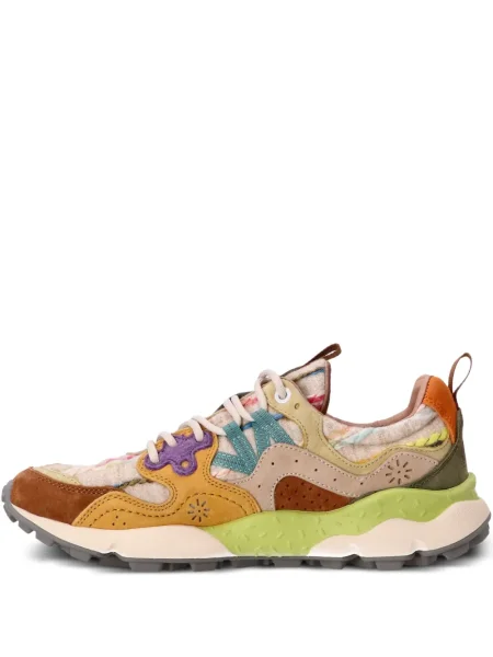 Kožené květinové tenisky Flower Mountain