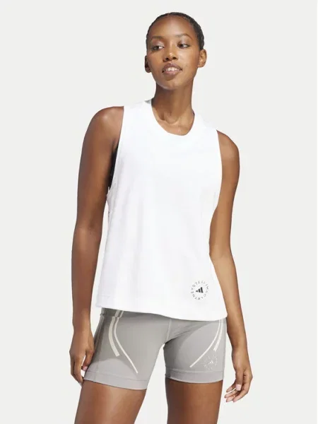 Adidas by Stella McCartney Топ Stella McCartney Regular Fit білий