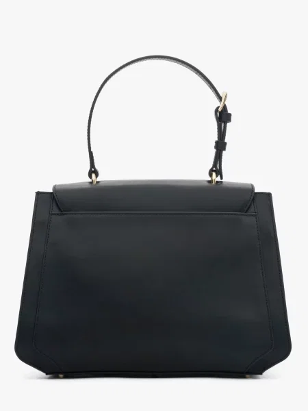 Кожаная сумка Cromia черная