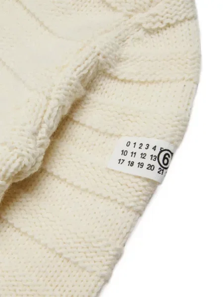 Sweter dziecięcy Mm6 Maison Margiela biały