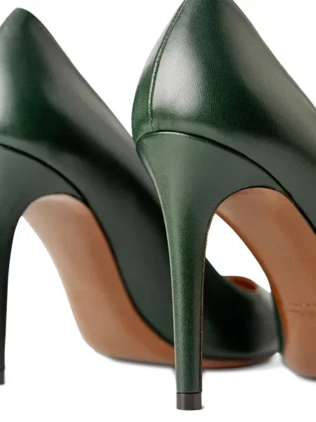 Pantofi cu toc Ralph Lauren Collection verde