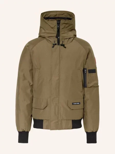 Canada Goose Péřová Bunda Chilliwack olivová