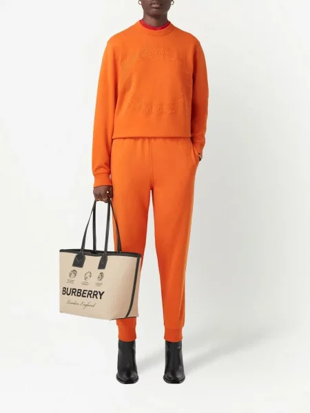 Kelnės Burberry oranžinė