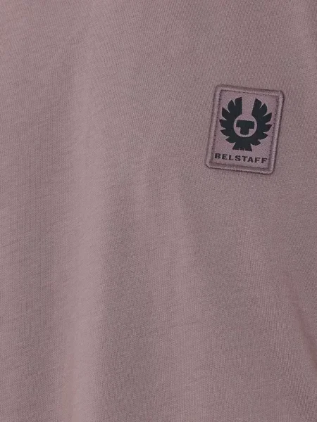 Tricou Belstaff cu decolteu rotund violet