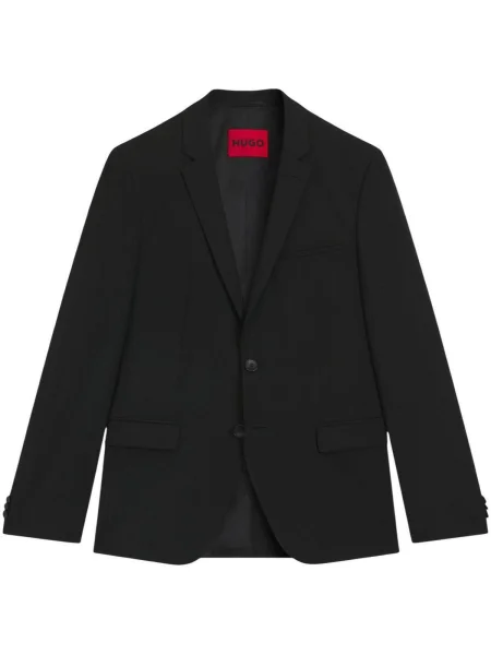 Sacou Boss de lână negru