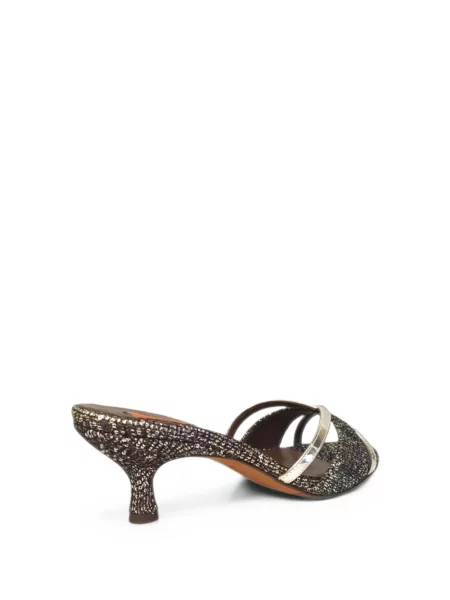 Сандали Missoni с пайети сиво