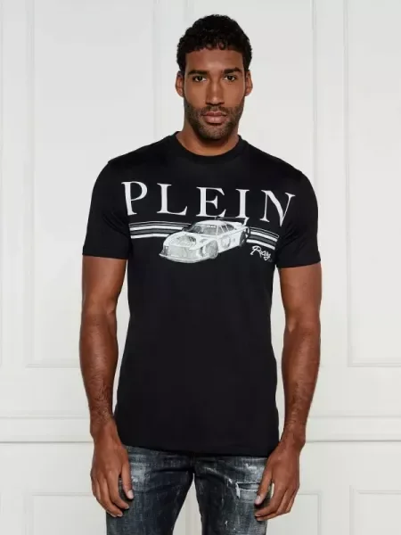 Philipp Plein Póló Cars Racing fekete