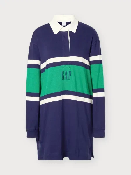 GAP Rochie albastru / verde alb
