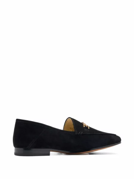 Pantofi loafer Sam Edelman din piele de căprioară negru