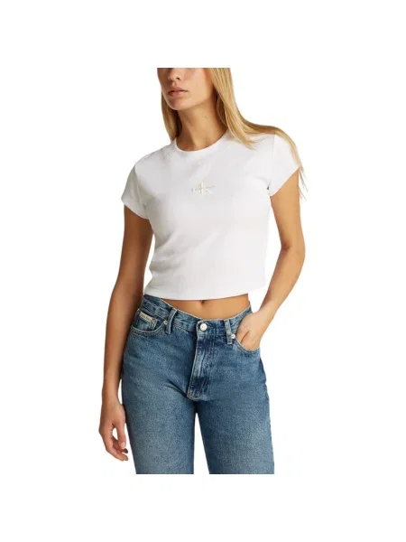 Calvin Klein Jeans Tricou alb