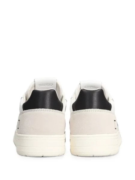 Sneakerși D.a.t.e. din piele de căprioară alb
