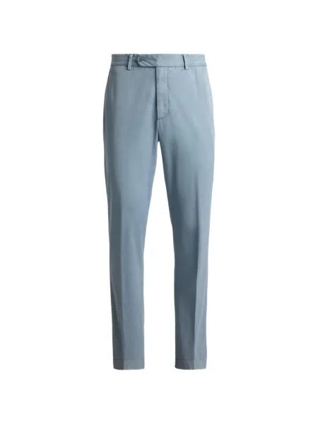 Pantaloni chino Ralph Lauren Purple Label stretch albastru