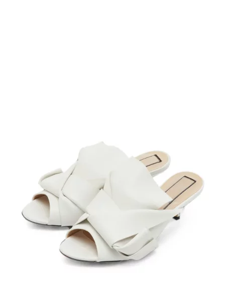 Papuci tip mules N°21 alb
