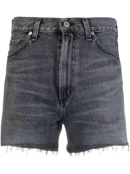 Pantaloni scurți din denim Citizens Of Humanity gri