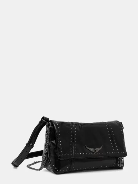 ZADIG&VOLTAIRE torebka skórzana czarna