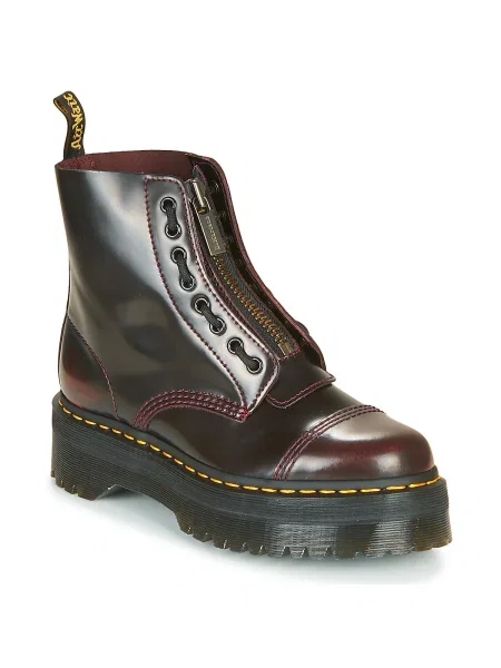 Tenisky Dr. Martens vínová