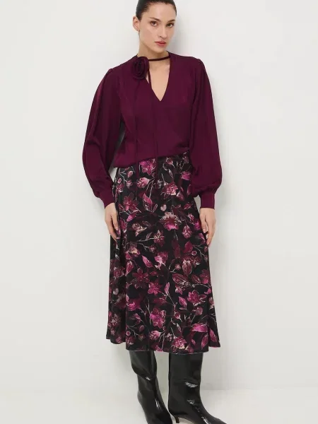 Блузка Medicine однотонна фіолетовий