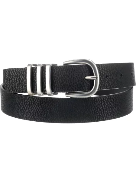 PIECES / argintiu negru