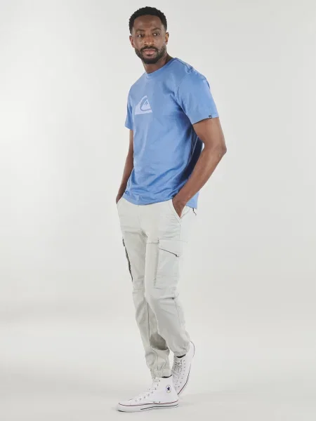 Póló Quiksilver autogrammal kék