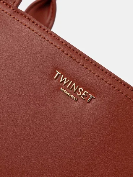 Кожаная сумка Twinset