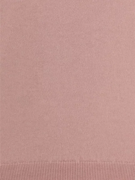 Кашмирен пуловер Piacenza Cashmere с кръгло деколте розово