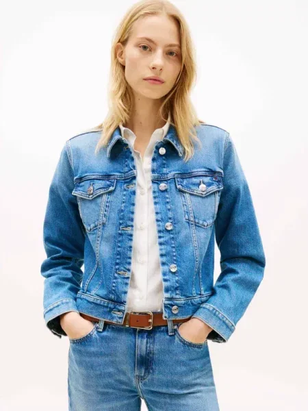 Tommy Hilfiger Geacă de blug albastru