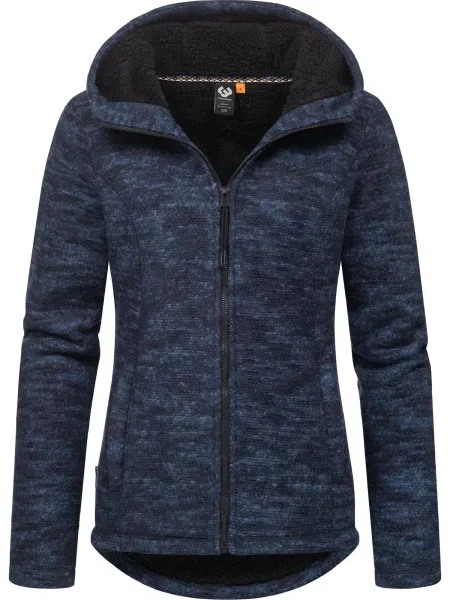Ragwear Geacă tricotată Lyshka bleumarin