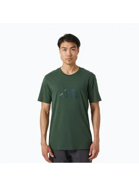 Helly Hansen Nord Graphic мъжка риза за трекинг зелена