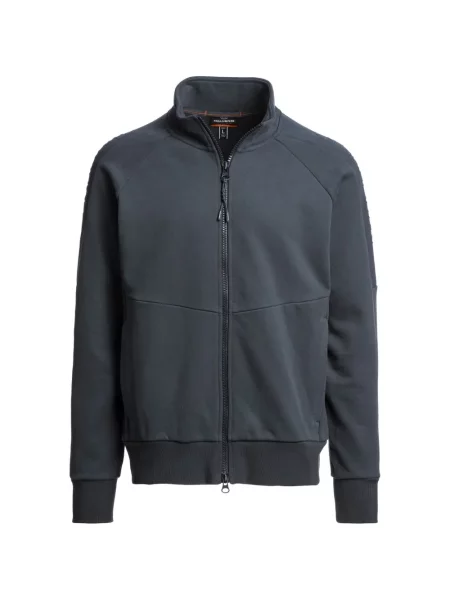 Hanorac cu fermoar Parajumpers cu autograf gri