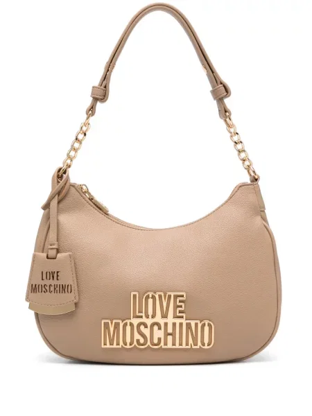 Geantă Love Moschino maro