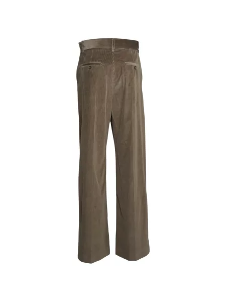 Pantaloni Weekend Max Mara de catifea verde