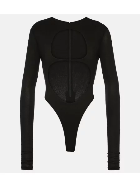 Top Laquan Smith czarny