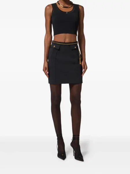 Fusta mini Elisabetta Franchi negru