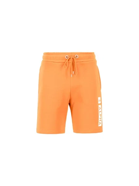 ALPHA INDUSTRIES Pantaloni portocaliu alb