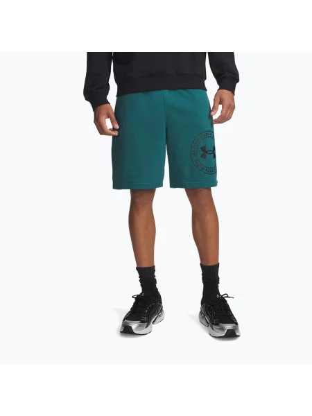 Шорти для тренувань Under Armour Rival LW Graphic rack green/black чорні