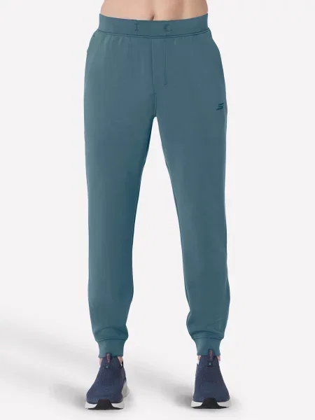 Джогери Skechers текстиль/поліестер синій