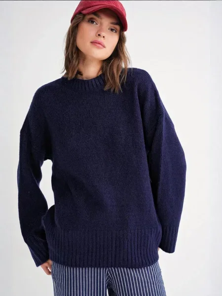 MixRay Svetr Pullover námořnická modř
