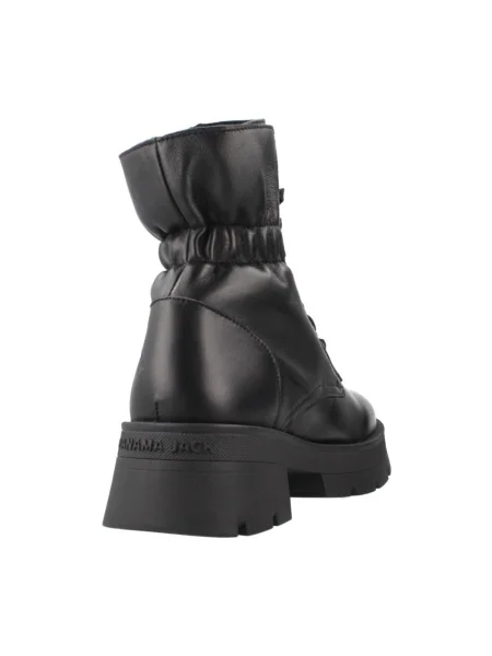 Botine Panama Jack cu șireturi negru