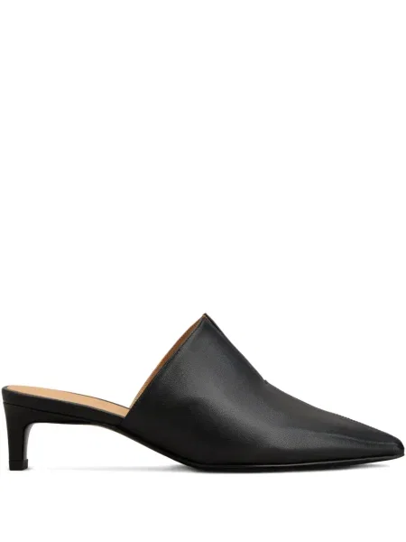 Papuci tip mules Tod's negru