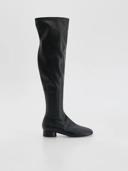 Сапоги Reserved до колена черные